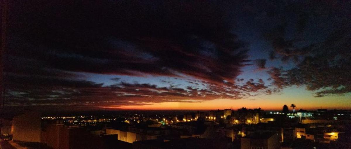 Amanecer en Telde