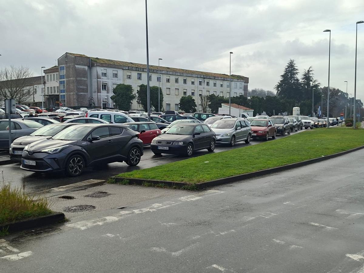 La huelga de buses vuelve a poner en jaque el tráfico en Santiago La huelga de buses vuelve a poner en jaque el tráfico en Santiago