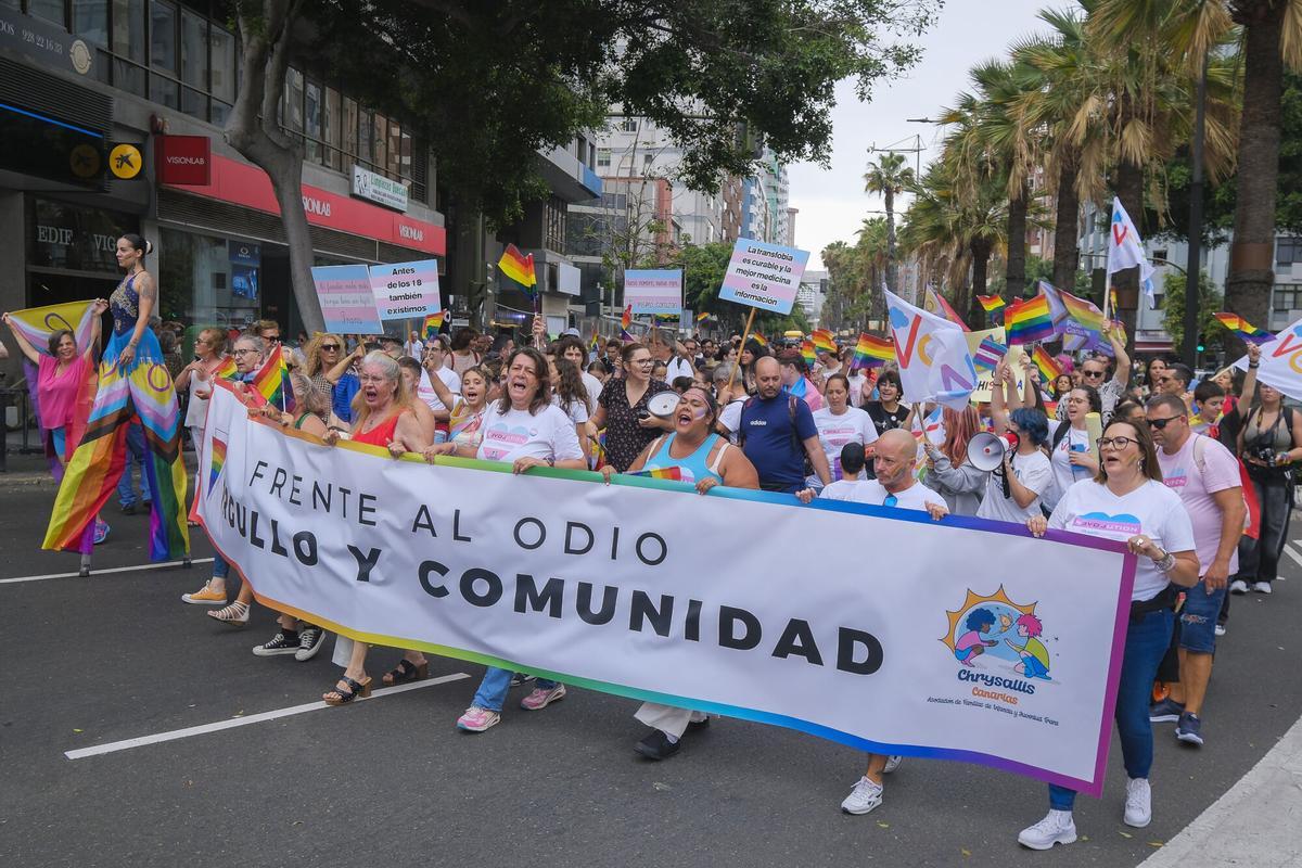 Manifestación del Orgullo Gay, Las Palmas de Gran Canaria Manifestación del Orgullo Gay, Las Palmas de Gran Canaria