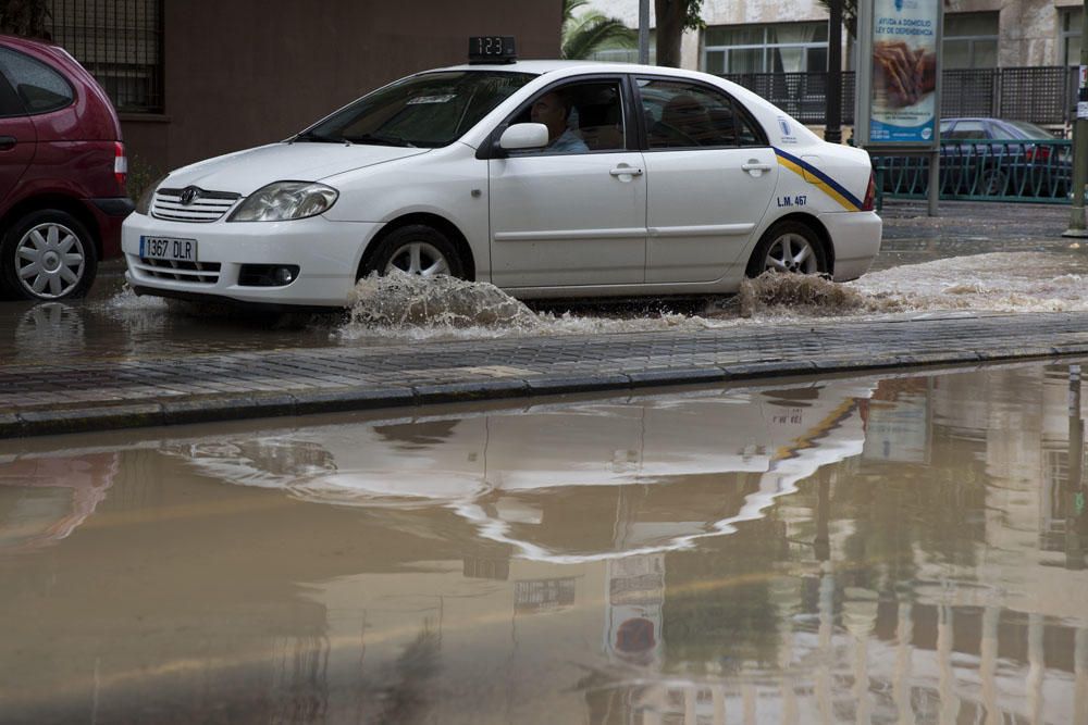 Lluvia en Gran Canaria