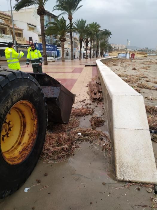 Daños por el temporal en El Campello