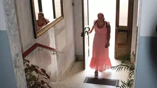 Hablan los desalojados por el derrumbe en Mieres tras regresar a sus casas: "Teníamos ganas de volver, salimos con lo puesto"
