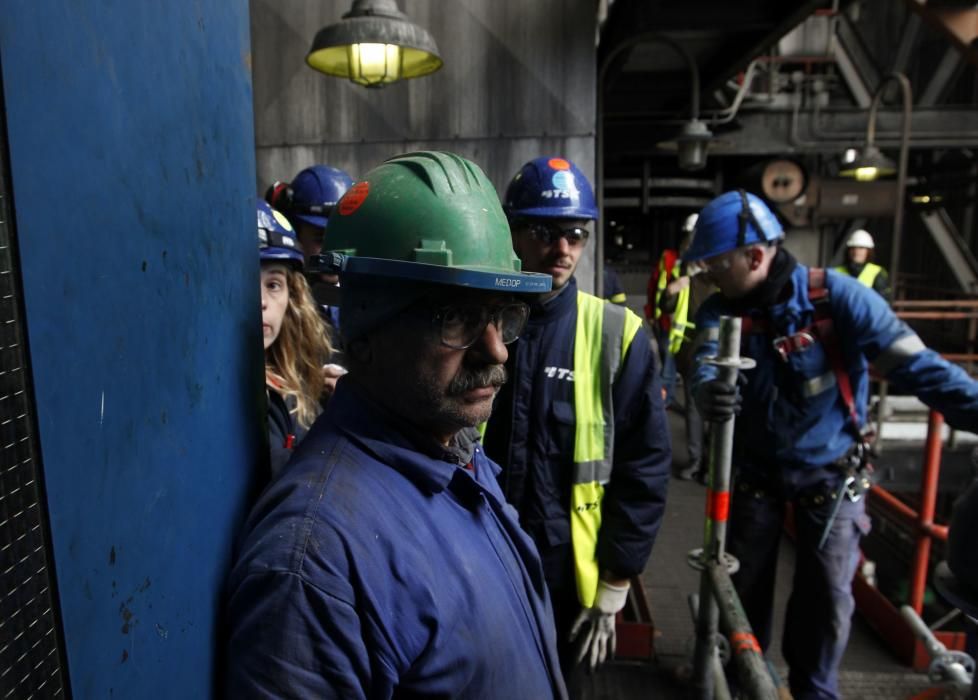 Visita a la Central Térmica de Soto de Ribera por las obras de mejora y ampliación