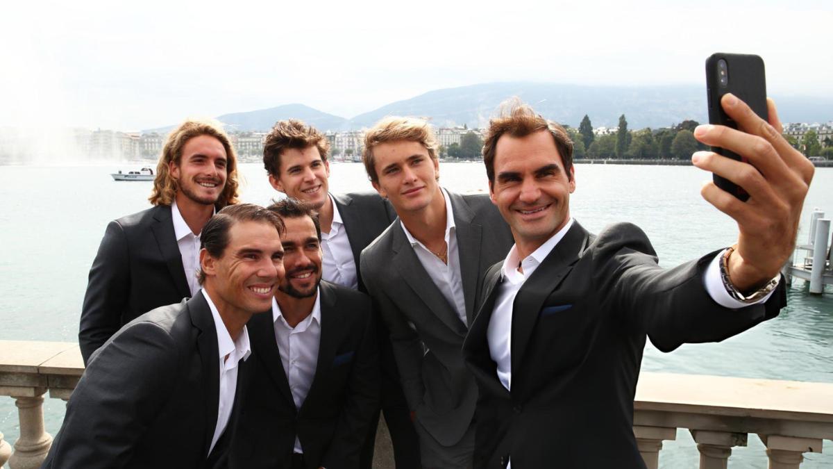 El equipo europeo de la Laver Cup en 2019.