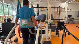 El hospital San Juan de Dios de Zaragoza incorpora nuevas tecnologías a sus servicios de rehabilitación