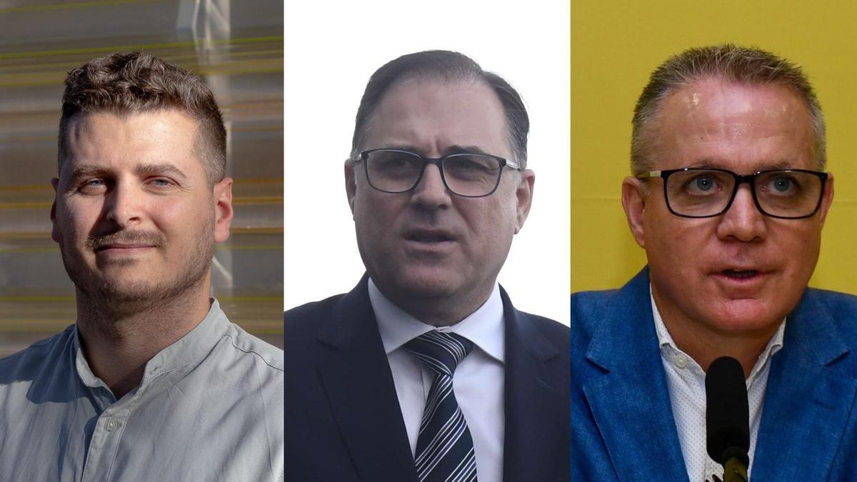 Arturo García Agüera (Coamu), José Hernández (Frecom) y José Ramón Blázquez (Apirm).