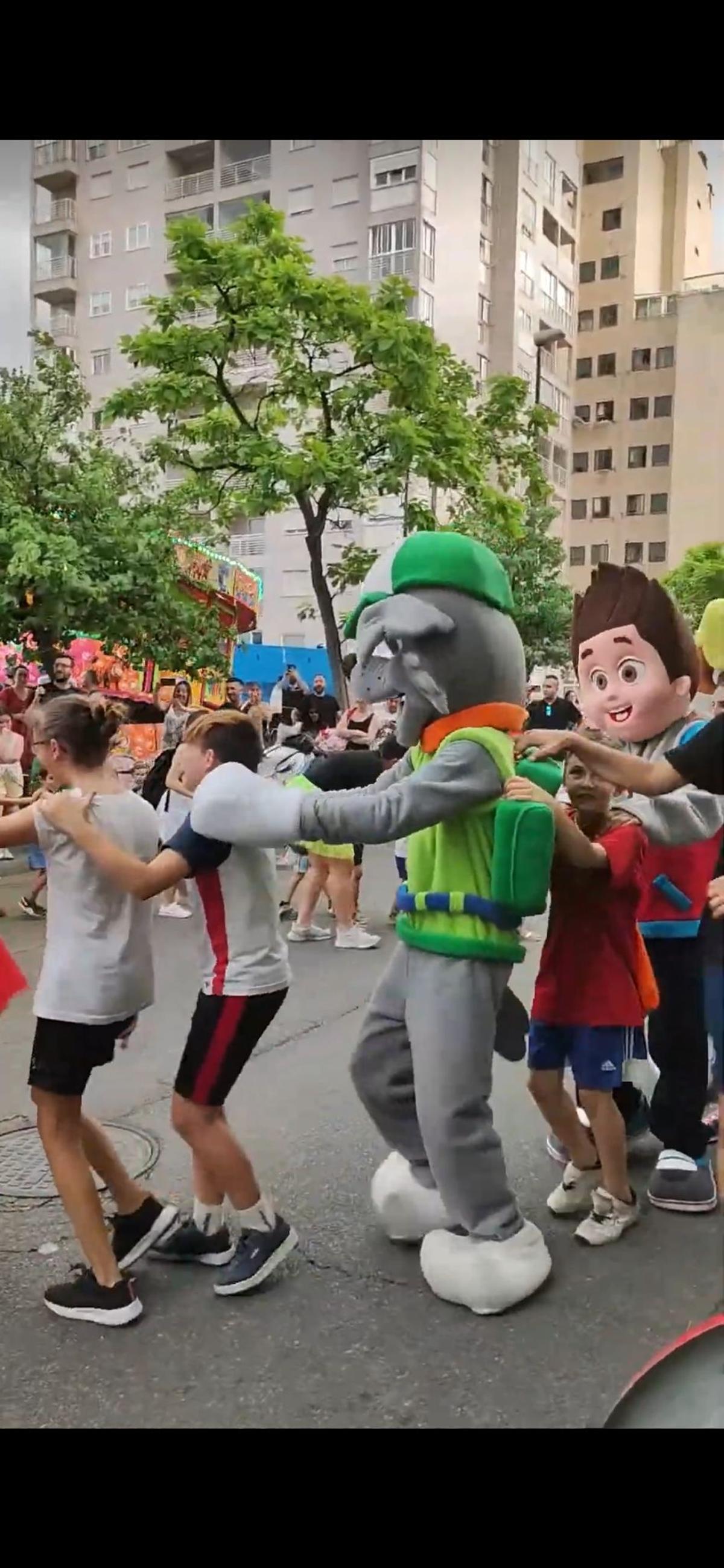 Los espectáculos infantiles nunca faltan en la programación de las fiestas de Torrero.