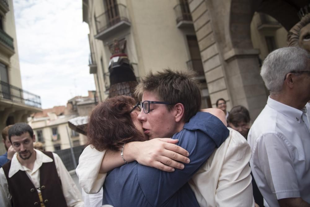 Laia Giralt esdevé la primera dona que porta l'àli