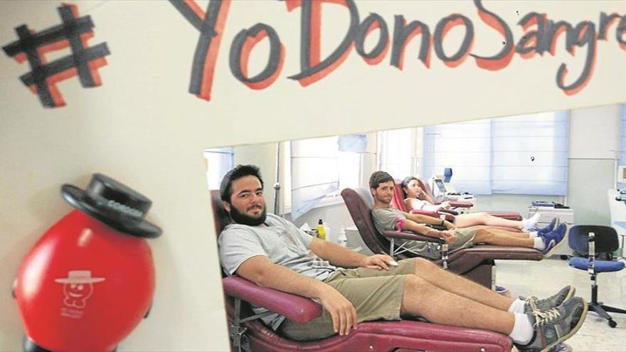 La donación de sangre necesita de los jóvenes