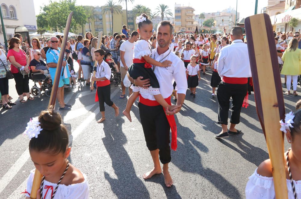 El Perchel, Huelin y la Malagueta celebran las procesiones del Carmen