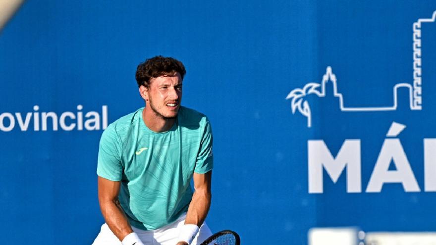 Pablo Carreño sufre para debutar con victoria en el ATP 125 Málaga Open