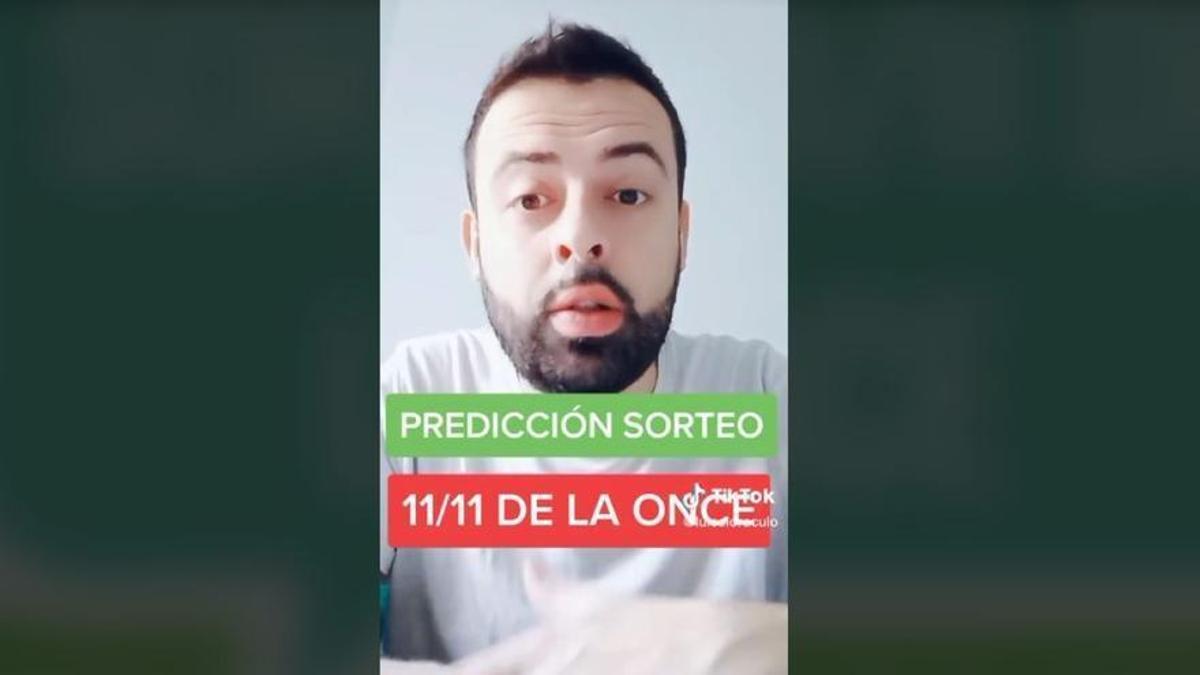 Luis el oráculo, en su predicción de la Lotería de Navidad