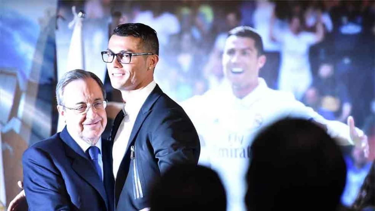 Cristiano Ronaldo está molesto con Florentino Pérez