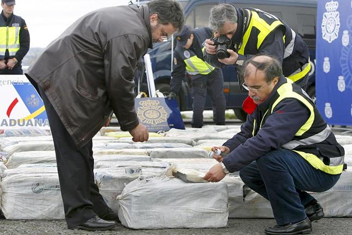 Intervienen cuatro toneladas de cocaína en la Costa da Morte