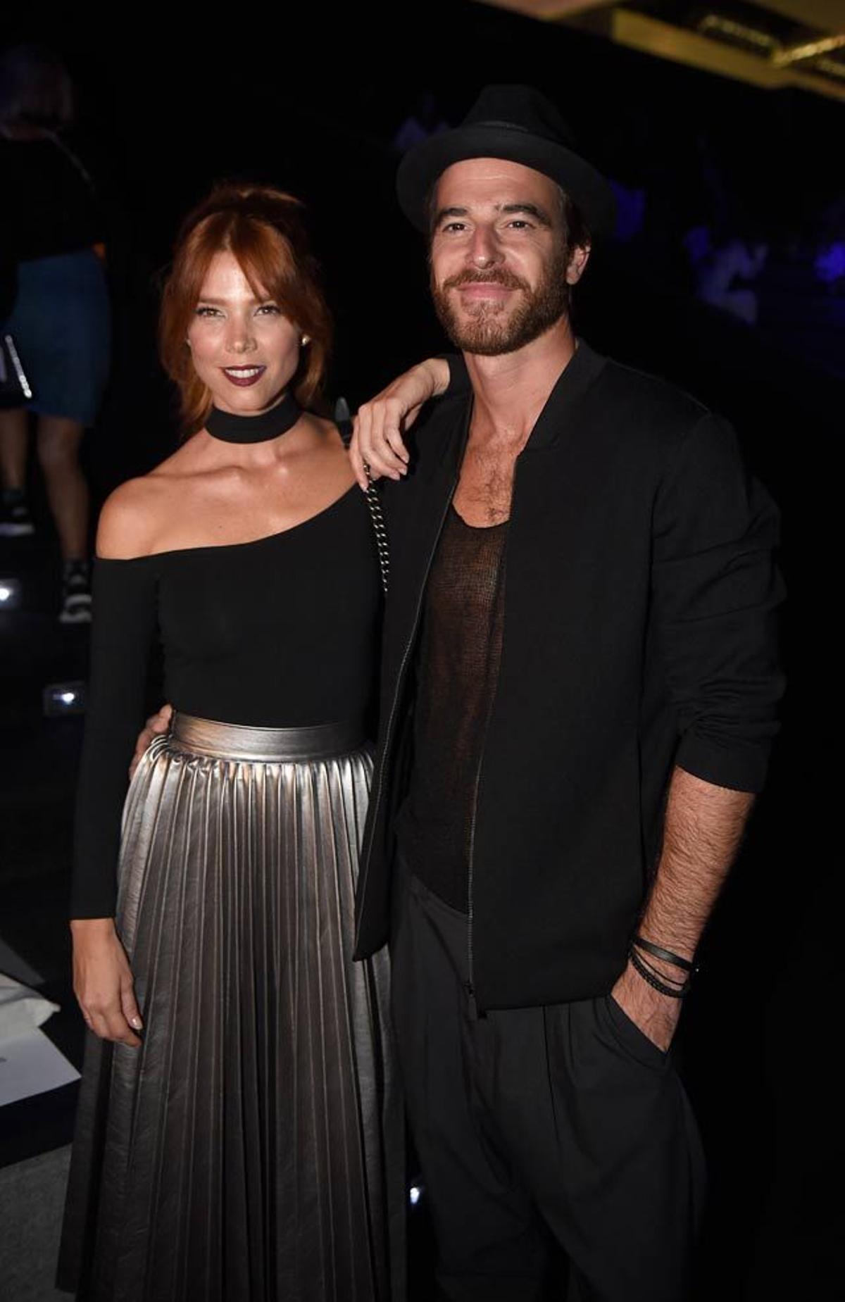 Juana Acosta y Alfonso Bessave en la MBFW2016