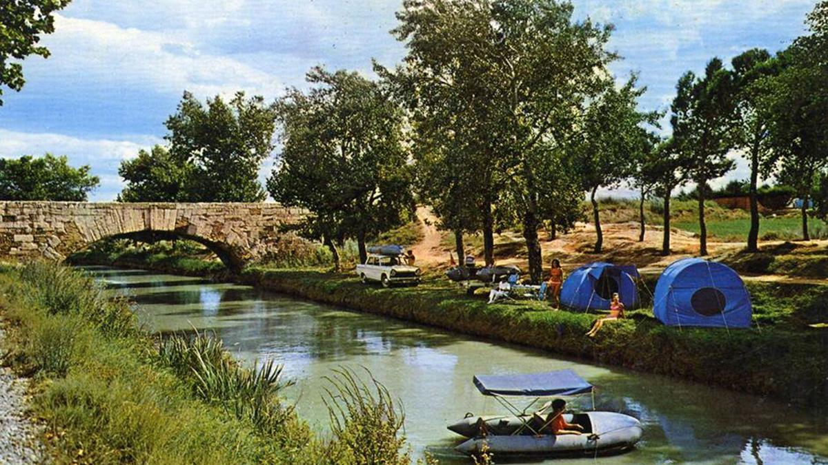 Acampada libre en Valdefierro, 1967