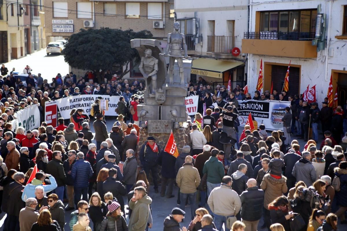 Manifestación en Andorra por una transición justa