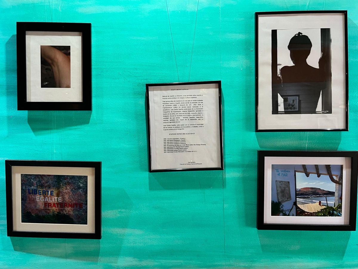 Fragmento de la actual exposición de Juan Carlos Castillo en Café Central