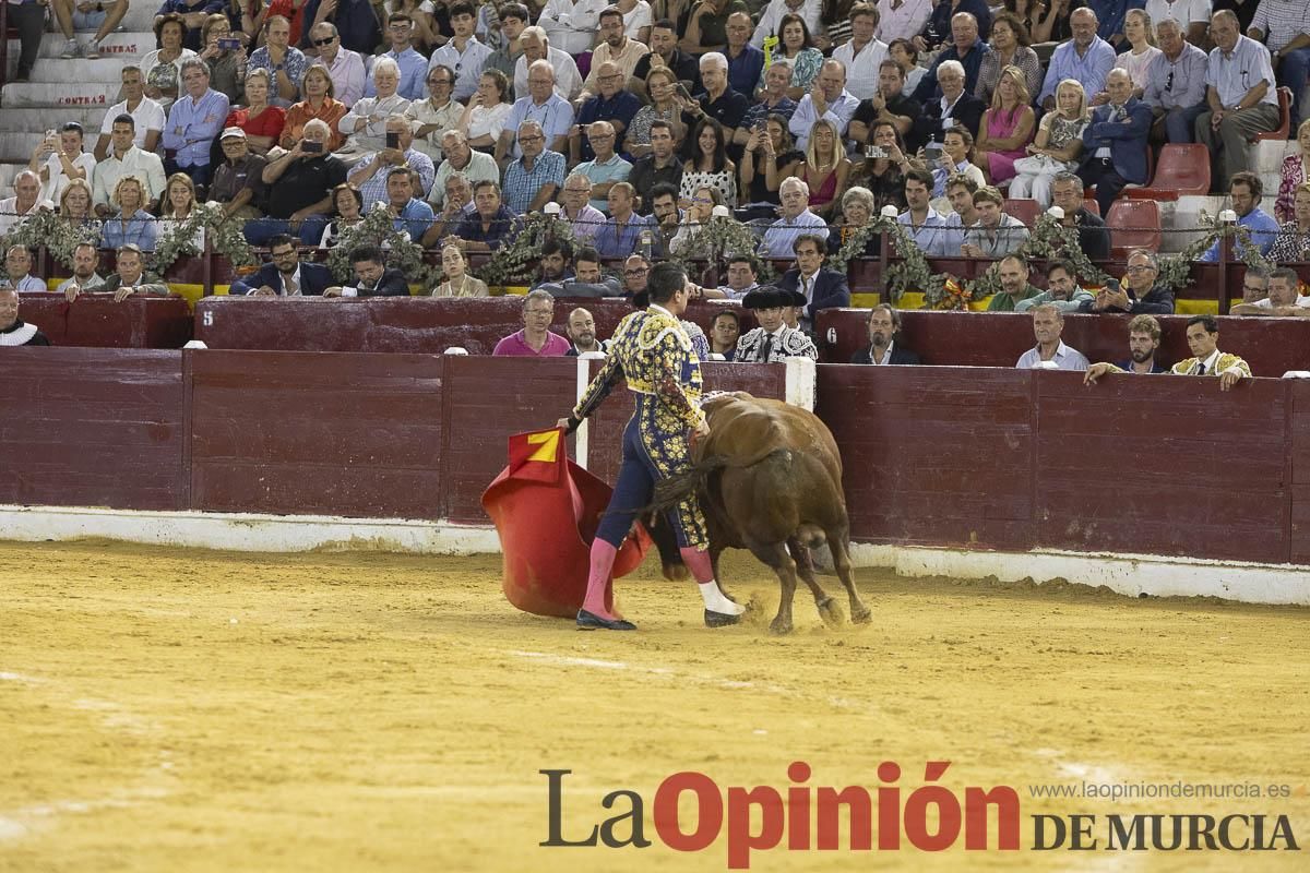 Cuarta corrida en la Feria Taurina de Murcia (Castella, Manzanares y Ureña)