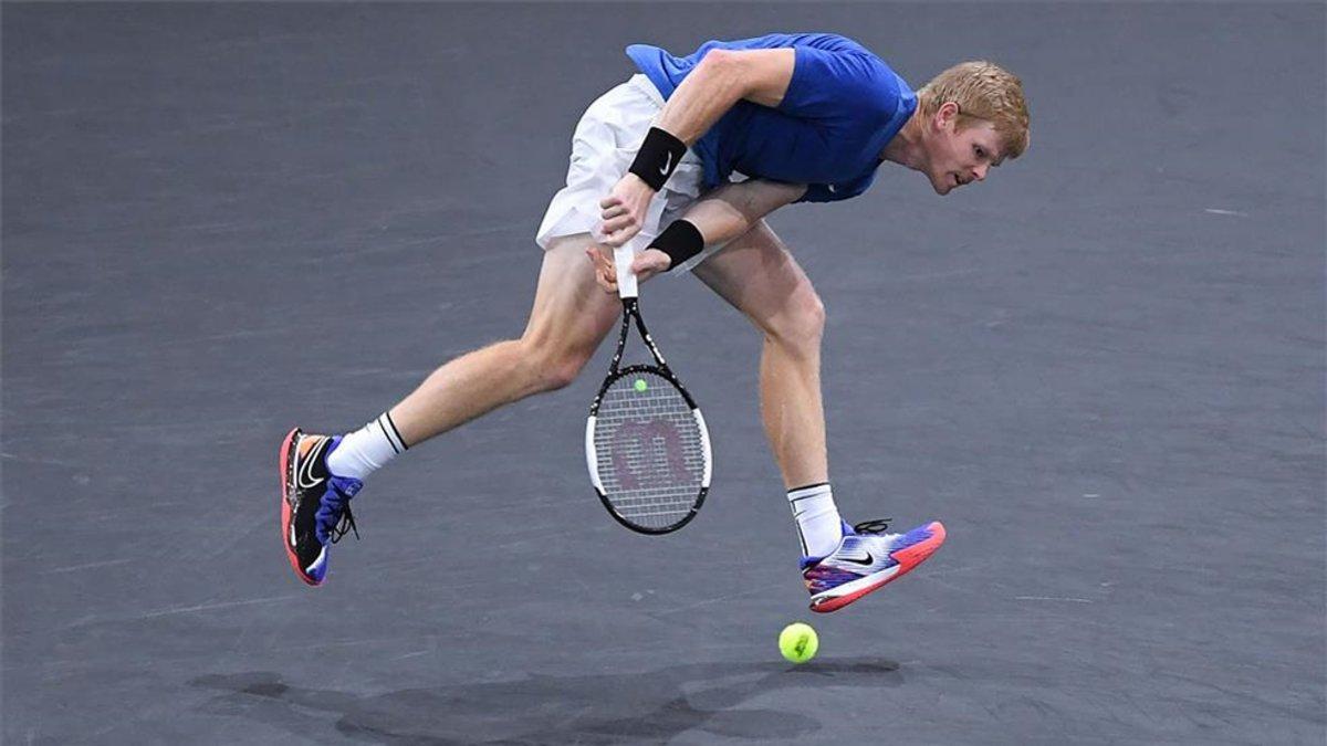 Edmund participó en el Masters 1000 de París-Bercy