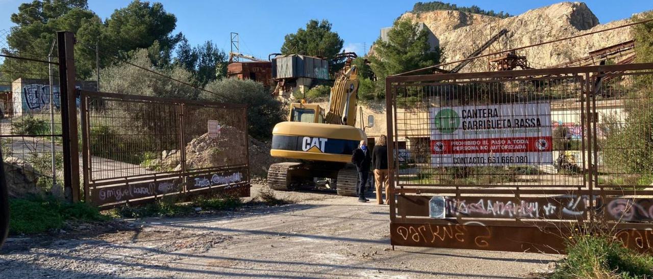 Sa Garrigueta está abierta hasta el 11 de febrero para retirar materiales no valorizables.