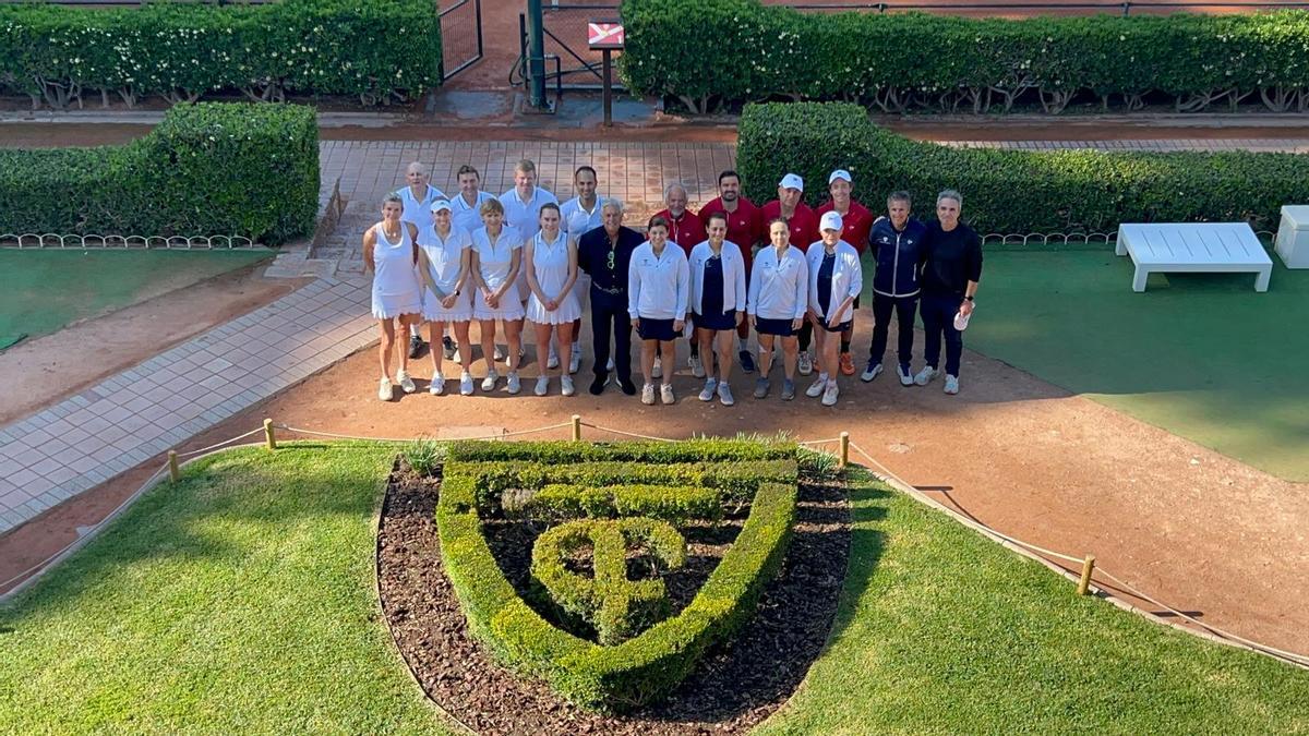 Kyle Edmund y Georgi Axon lideran la victoria del AELTC ante el Club de Tenis Valencia en un brillante interclubes internacional.