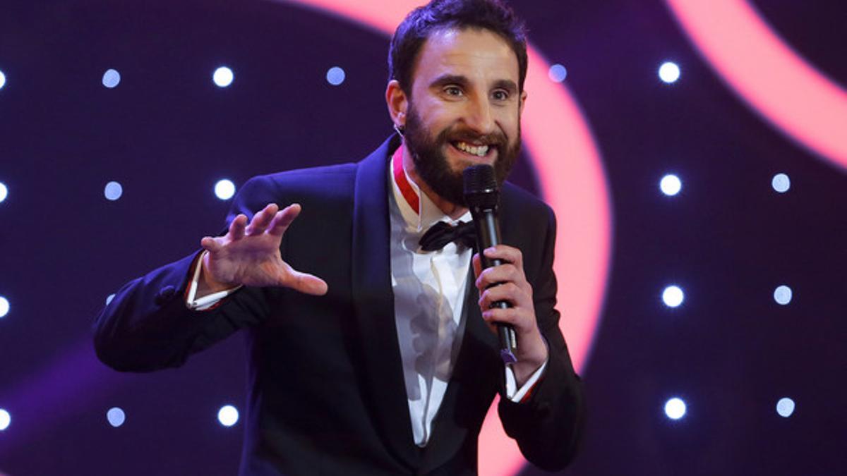 El actor y humorista Dani Rovira, durante la gala de los Goya.