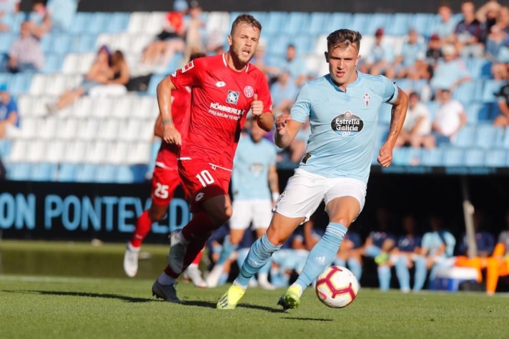 El conjunto celeste cae frente al Mainz 05 en el último amistoso antes del inicio de la Liga y cierra la pretemporada sin conocer la victoria.