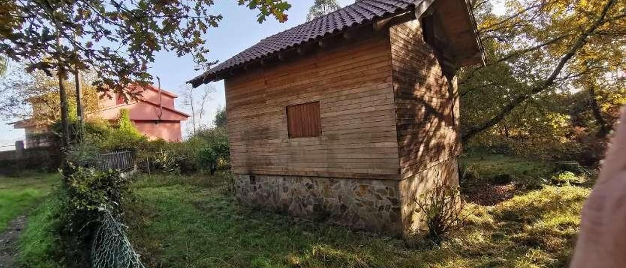 Casa donde se escondió durante cinco días Agustín Álvarez. // Santos Álvarez