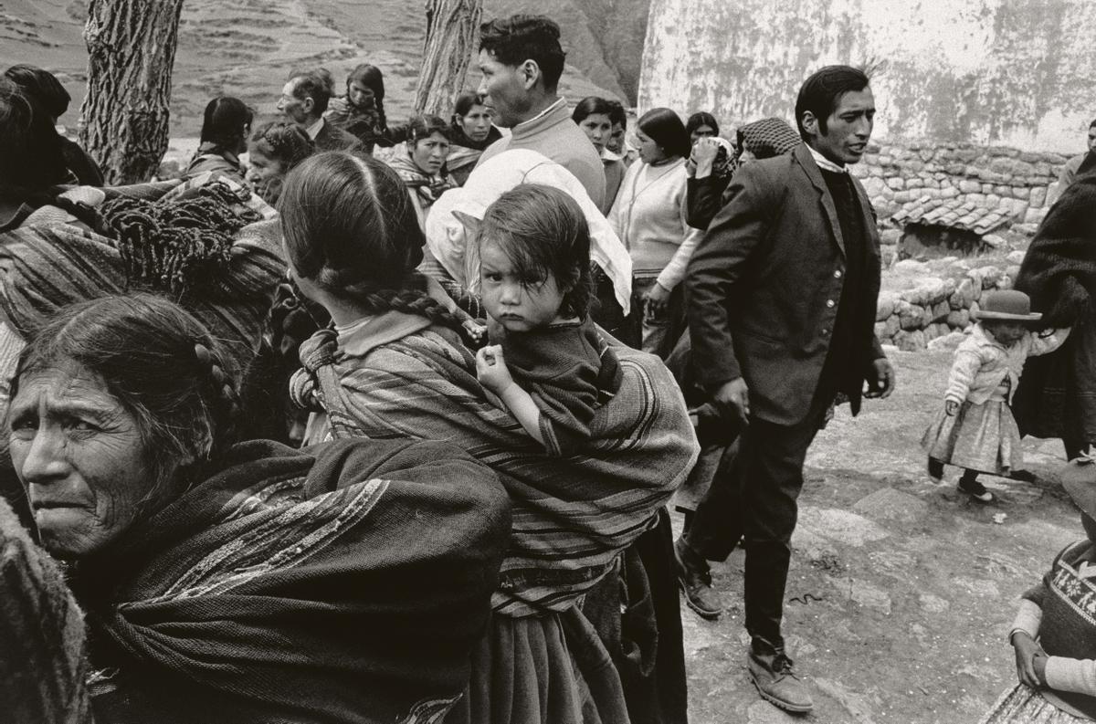 ’Mercado de Chinchero’, Perú, 1976.