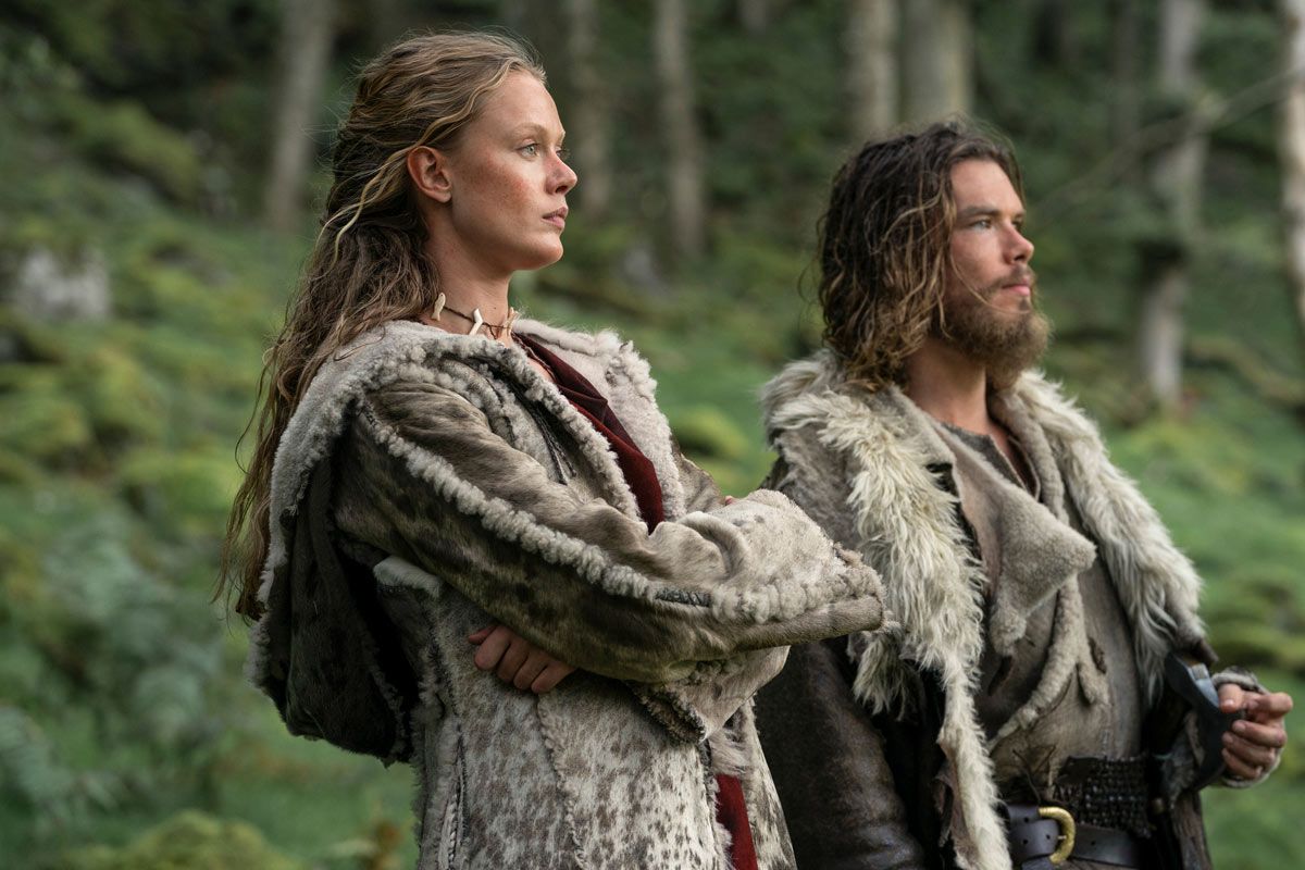 &#039;Vikingos: Valhalla&#039;: Frida Gustavsson es Freydis y Sam Corlett, Leif