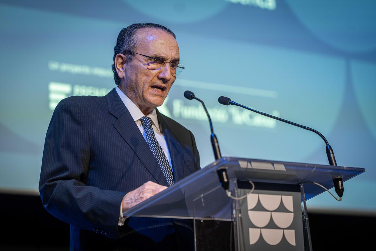 Javier Moll, presidente de Prensa Ibérica durante la Inaguración del III Foro Económico y Social del Mediterráneo.