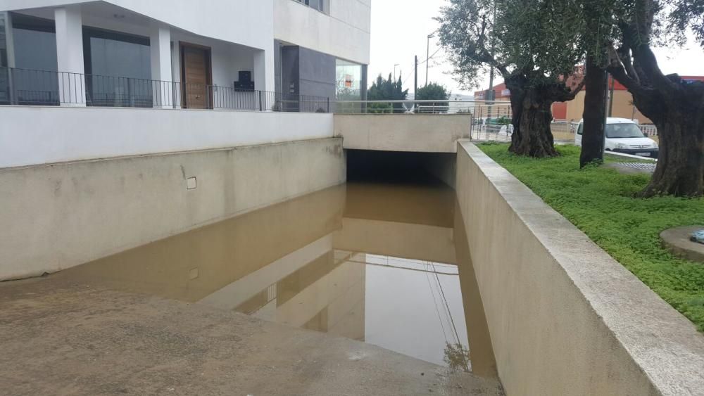 Inundaciones en Ibiza