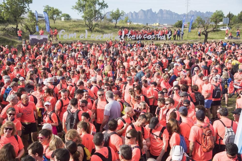 Més de dues mil persones participen a la caminada