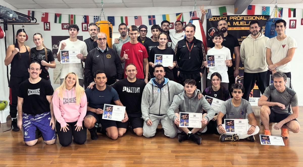 Los asistentes destacaron la cercanía del ex campeón del mundo de boxeo, Javier Castillejo.