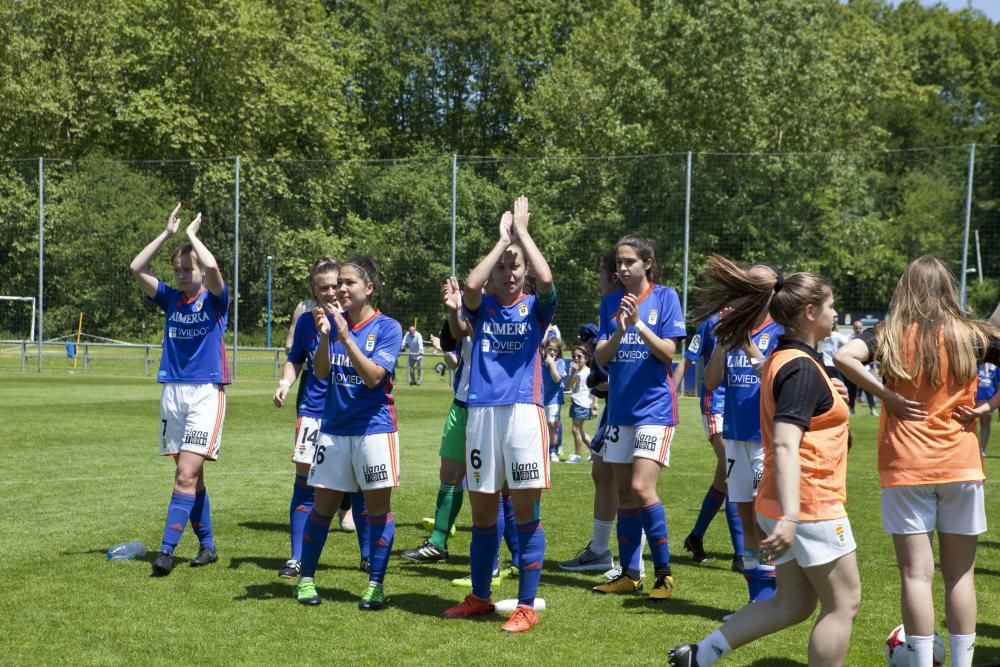 El partido del Oviedo femenino, en imágenes