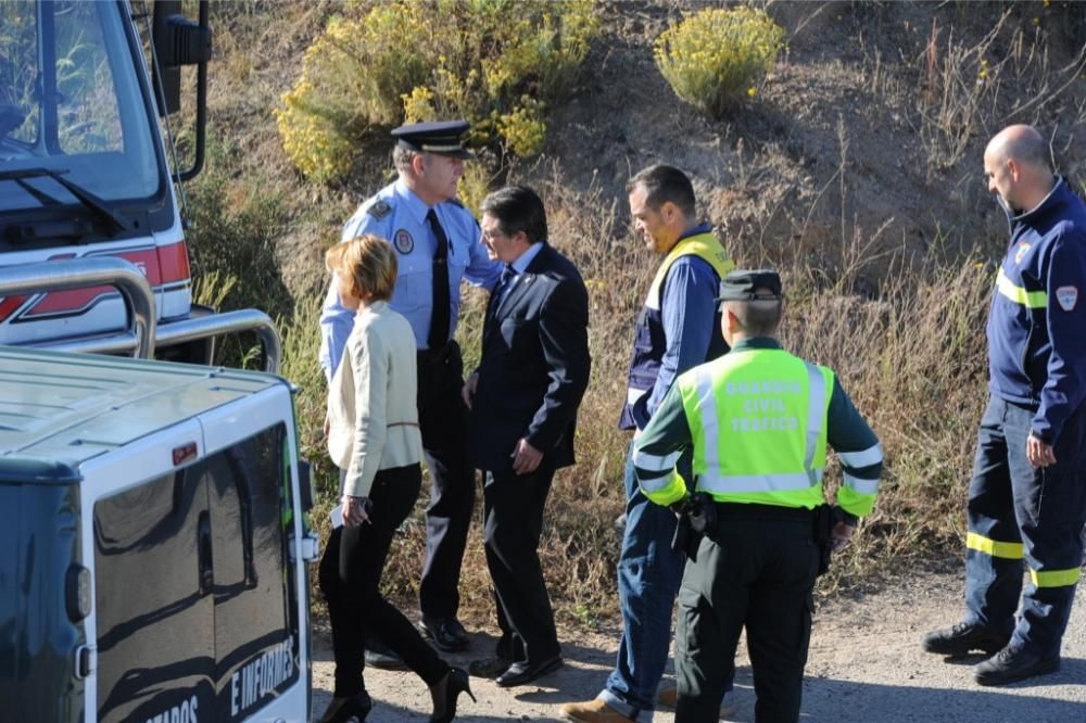 Grave accidente en la autovía Lorca-Águilas