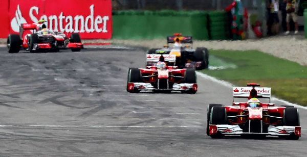 Alonso gana en Hockenheim y doblete para Ferrari