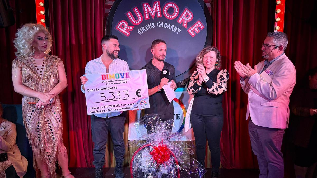 Así fue la gala por las infancias trans en Elche