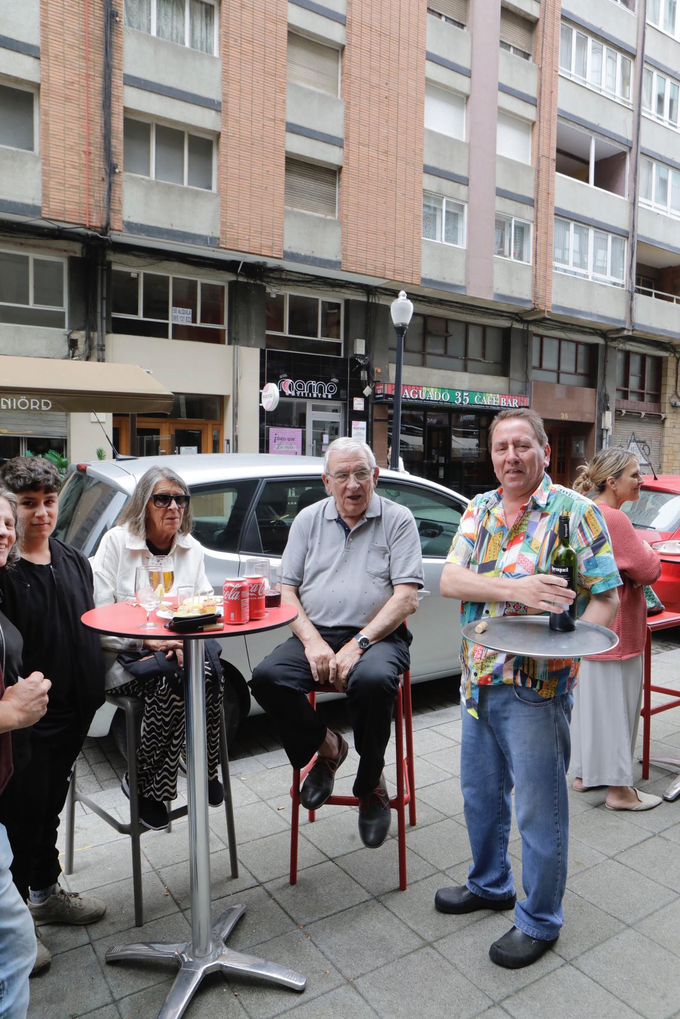 En imágenes: cierre del bar Ramón en Gijón