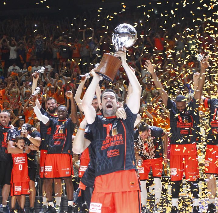 Así ha sido la celebración del Valencia Basket