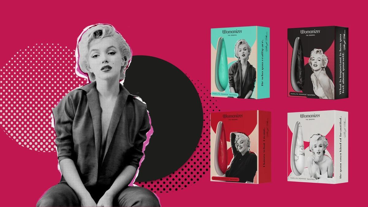 Los cuatro modelos del Womanizer x Marilyn Monroe