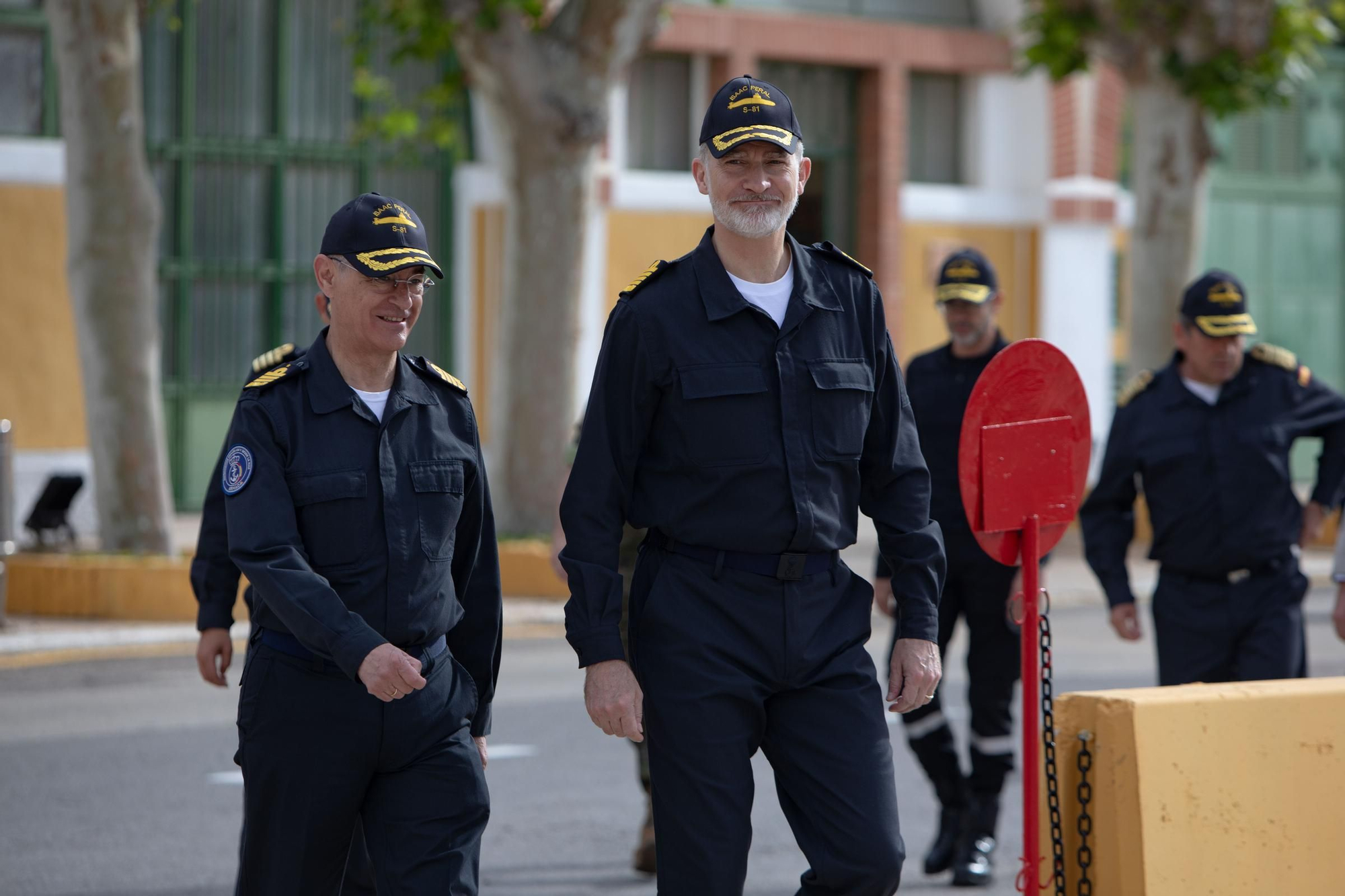 Así ha sido la visita del Rey Felipe VI en Cartagena para conocer el sumbarino S-81