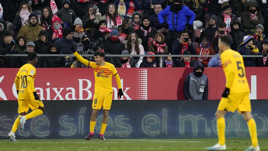 LaLiga Santader | Girona-FC Barcelona, en imágenes