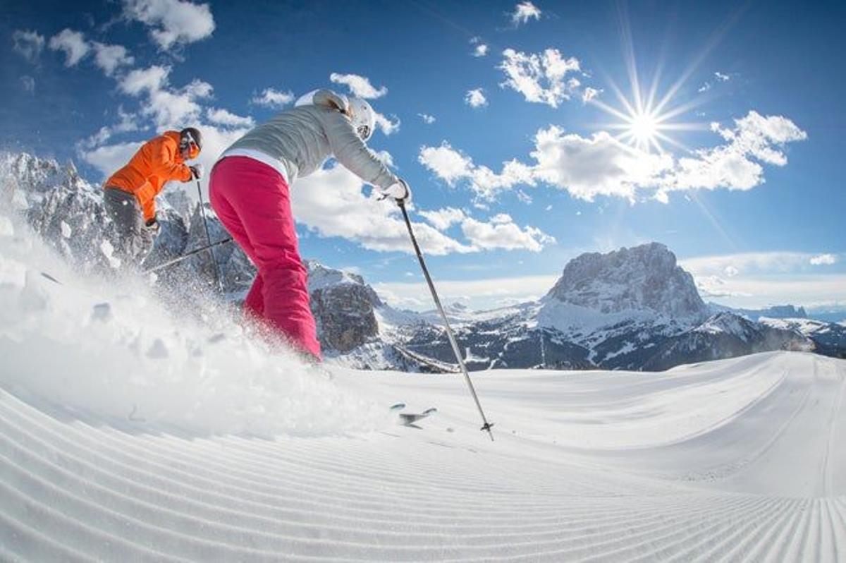 Al fulgor de las Dolomitas