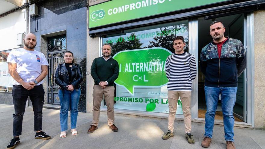 Compromiso incorpora a Javier García, Uxía Ferradás, Joaquín Villanueva y Javier Iglesias