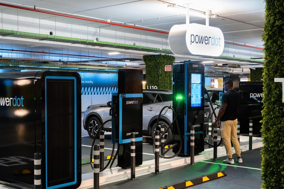 Powerdot charging point in Portugal