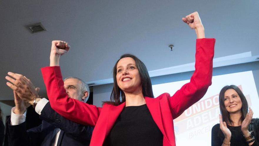 La portavoz de Ciudadanos en el Congreso, Inés Arrimadas .