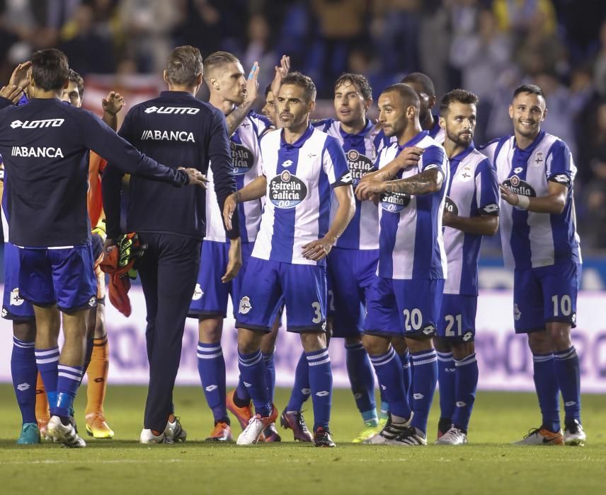 El Dépor logra la victoria ante el Sporting