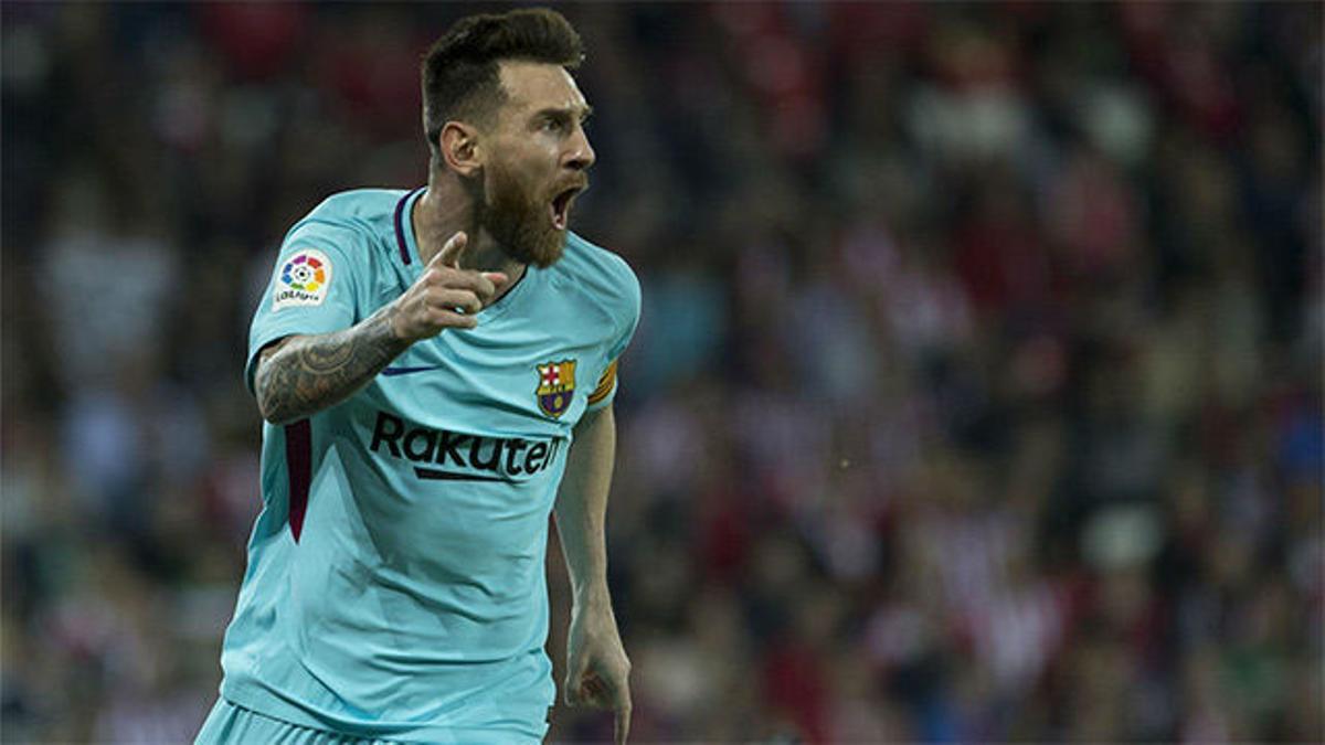 LALIGA | Athletic - FC Barcelona (0-2): El gol de Leo Messi